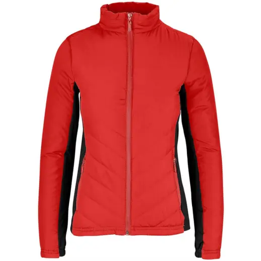 Ladies Andes Jacket Red Front